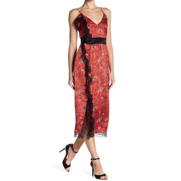 cinq a sept Dresses & Skirts - Cinq a Sept Red Petra Dress